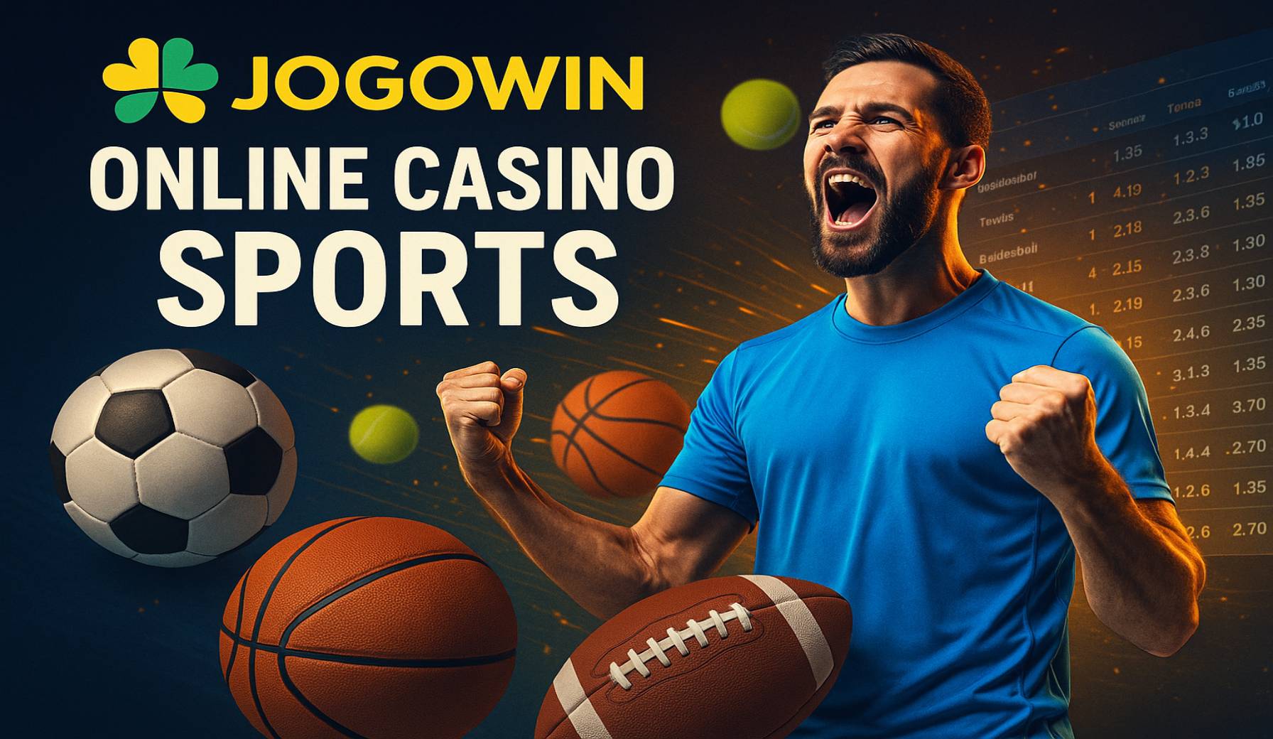 Aposte em apostas esportivas no cassino online JOGOWIN